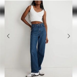 Madewell Women's Baggy Straight Jeans W28